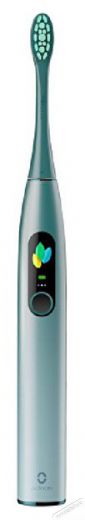 Xiaomi Oclean X Pro Mist Green szónikus elektromos okos fogkefe Szépségápolás / Egészség - Száj / fog ápolás - Elektromos fogkefe - 462266