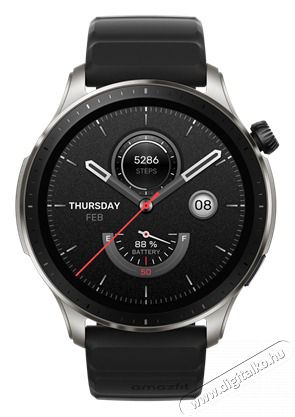Xiaomi AMAZFIT GTR 4, SUPERSPEED BLACK OKOS&Oacute;RA Mobil / Kommunik&aacute;ci&oacute; / Smart - Okos eszk&ouml;z - Okos&oacute;ra - 465837