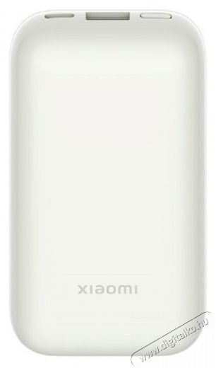 Xiaomi Pocket Edition Pro 33W 10000mAh elefántcsont színű power bank Mobil / Kommunikáció / Smart - Powerbank / Külső akkumulátor és töltő - 467081