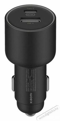 Xiaomi BHR6814GL 67W USB-A/Type-C autós töltő Mobil / Kommunikáció / Smart - Mobiltelefon kiegészítő / tok - Hálózati-, autós töltő - 480206