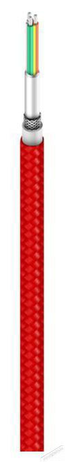 Xiaomi Mi Braided 1m USB A - USB Type-C piros kábel Tv kiegészítők - Kábel / csatlakozó - USB kábel - 429194