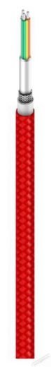 Xiaomi Mi Braided 1m USB A - USB Type-C piros kábel Tv kiegészítők - Kábel / csatlakozó - USB kábel - 429194