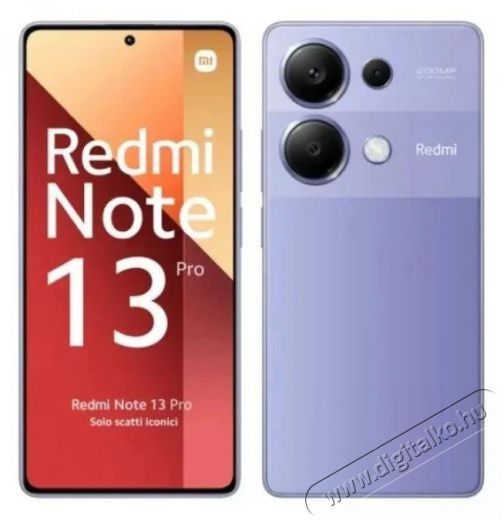 Xiaomi Redmi Note 13 Pro 6,67 LTE 12/512GB DualSIM lila okostelefon Egyéb - Nem forgalmazzuk ! - 497192