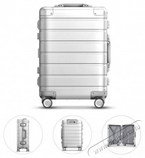 Xiaomi XNA4106GL Metal Carry-on Luggage 20 ezüst gurulós utazó bőrönd Fotó-Videó kiegészítők - Fotó-videó táska / tok - Bőrönd / koffer - 500443