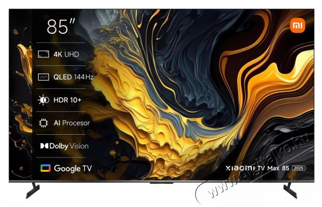 Xiaomi 85 Xiaomi TV Max 2025 Televíziók - LED televízió - UHD 4K felbontású - 506137