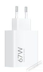 Xiaomi 67W HYPERCHARGE TYPE-A (BHR07SKEU) HÁLÓZATI ADAPTER Mobil / Kommunikáció / Smart - Mobiltelefon kiegészítő / tok - Hálózati-, autós töltő - 506838