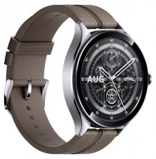 Xiaomi Watch 2 Pro 4G bőr szíjas ezüst okosóra (Újracsomagolt) Mobil / Kommunikáció / Smart - Okos eszköz - Okosóra - 506902