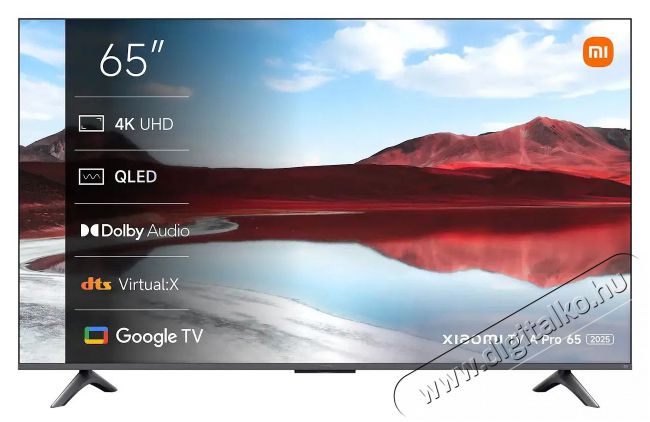 Xiaomi TV A Pro 65 Televíziók - LED televízió - UHD 4K felbontású - 512590