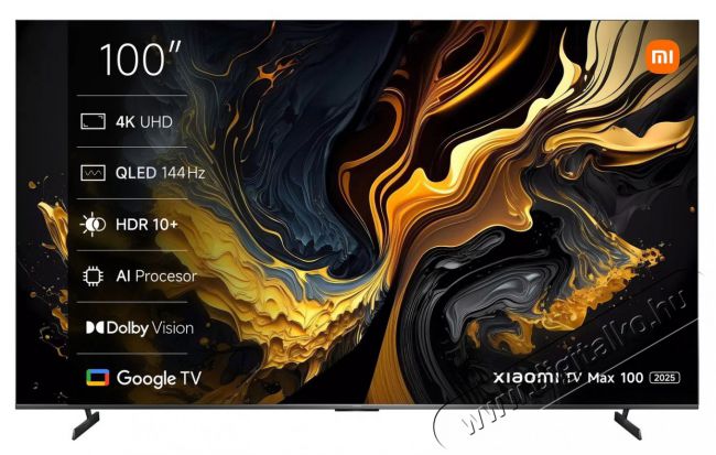 Xiaomi TV Max 2025 100 Telev&iacute;zi&oacute;k - LED telev&iacute;zi&oacute; - UHD 4K felbont&aacute;s&uacute; - 512591