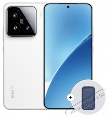 Xiaomi 15 mobiltelefon, 12GB RAM, 256GB, 5G, Feh&eacute;r + Xiaomi Power Bank, 10000mah Mobil / Kommunik&aacute;ci&oacute; / Smart - Okostelefon - Android - 534030