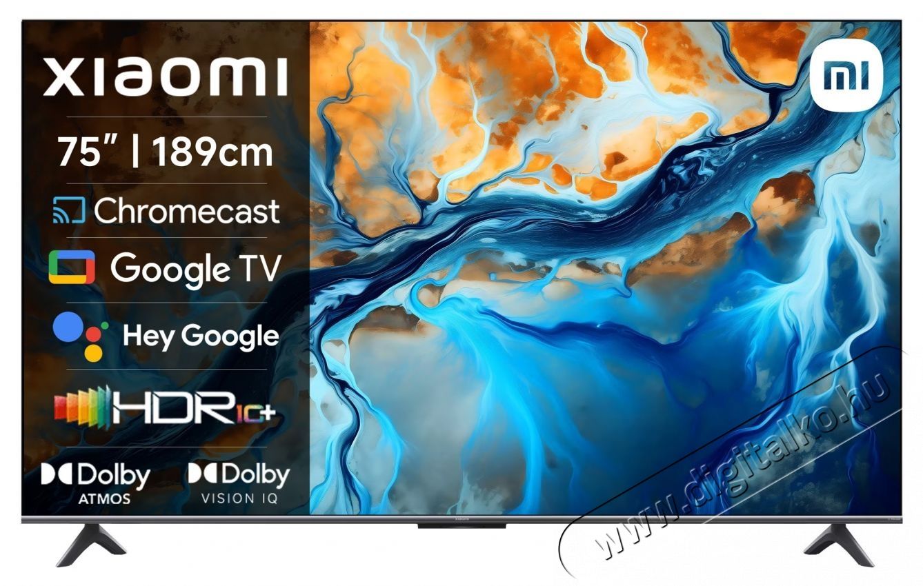 Xiaomi Mini LED S Mini telev&iacute;zi&oacute;, 189cm, Smart Google TV, 4K UHD, 100Hz, G energiaoszt&aacute;ly, 2025-&ouml;s modell Telev&iacute;zi&oacute;k - Plazma telev&iacute;zi&oacute; - 535868