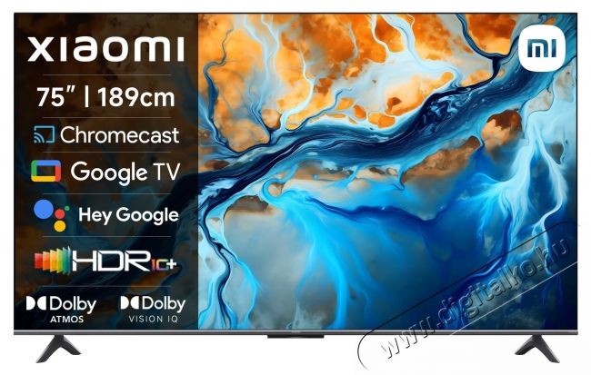 Xiaomi Mini LED S Mini telev&iacute;zi&oacute;, 189cm, Smart Google TV, 4K UHD, 100Hz, G energiaoszt&aacute;ly, 2025-&ouml;s modell Telev&iacute;zi&oacute;k - Plazma telev&iacute;zi&oacute; - 535868