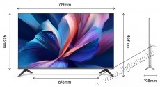 Xiaomi QLED A Pro telev&iacute;zi&oacute;, 80 cm, Smart Google TV, HD Ready, E energiaoszt&aacute;ly Telev&iacute;zi&oacute;k - Plazma telev&iacute;zi&oacute; - 535866