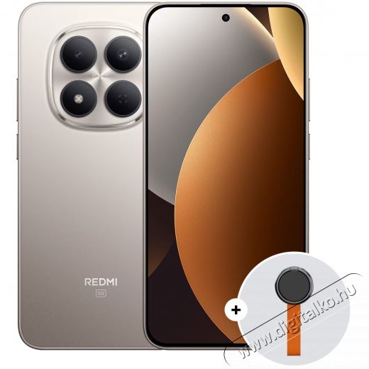Xiaomi REDMI Note 15 Pro, 8GB RAM, 512GB, 5G, Titanium + Woven Strap Ring Stand Mobil / Kommunik&aacute;ci&oacute; / Smart - Okostelefon - Android - 537546
