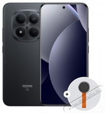 Xiaomi REDMI Note 15 Pro+ mobiltelefon, 12GB RAM, 512GB, 5G, Fekete + Woven Strap Ring Stand Mobil / Kommunik&aacute;ci&oacute; / Smart - Okostelefon - Android - 537553
