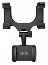 XO P-CARHOLDER-C70-BK visszapillantóra rögzíthető fekete telefontartó Autóhifi / Autó felszerelés - Autós tartó - 458300