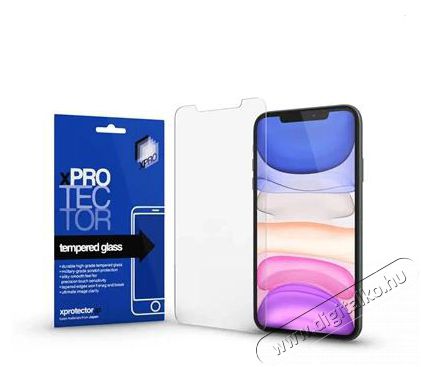 Xpro 115411 iPhone Xs Max / 11 Pro Max Tempered Glass 0,33mm üveg kijelzővédő fólia Mobil / Kommunikáció / Smart - Mobiltelefon kiegészítő / tok - Kijelző / hátlap védő fólia - 477145