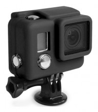 XSories Lite gumírozott szilikon védőtok GoPro Hero3/3+/4-es kamerához - fekete Fényképezőgép / kamera - Sport kamera tartozékok - Tok - 325176