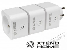XTEND HOME  XTH-ZA101M (Tuya), 3 db Háztartás / Otthon / Kültér - Okos otthon - Okos konnektor - 520479