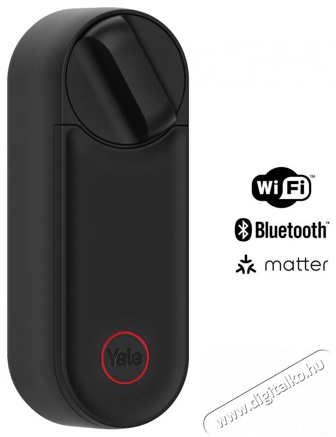 Yale Linus L2, fekete H&aacute;ztart&aacute;s / Otthon / K&uuml;lt&eacute;r - Okos otthon - Kieg&eacute;sz&iacute;tő - 519879