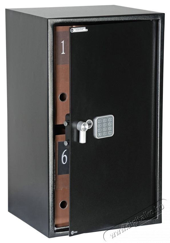 Yale Elektronikus sz&eacute;f, Extra nagy, YSV/695/DB1 k&oacute;ddal, 695x430x360 mm H&aacute;ztart&aacute;s / Otthon / K&uuml;lt&eacute;r - Biztons&aacute;gtechnika - Kieg&eacute;sz&iacute;tő - 535875