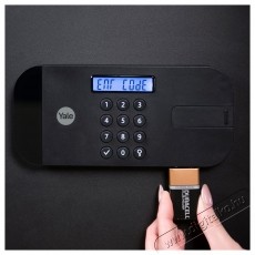Yale YSFB/200/EB1 Biztons&aacute;gi sz&eacute;f, Ac&eacute;l, 200x350x200 mm, Fekete H&aacute;ztart&aacute;s / Otthon / K&uuml;lt&eacute;r - Biztons&aacute;gtechnika - Kieg&eacute;sz&iacute;tő - 535872