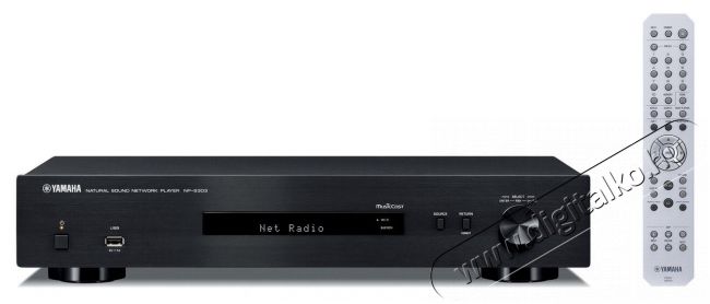 Yamaha NP-S303 BL hálózati rádióvevő - fekete Audio-Video / Hifi / Multimédia - Hifi - Sztereó - CD / DVD / Multimédia lejátszós rádióerősítő - 326877