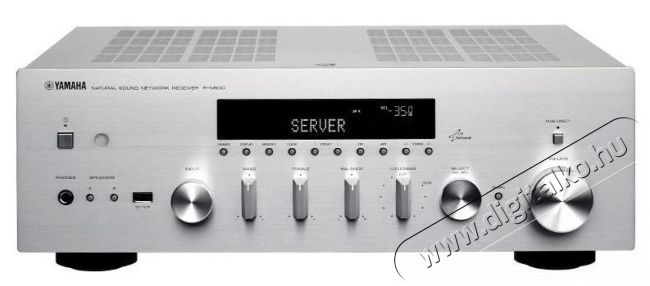 Yamaha R-N602 sztereó rádióerősítő - ezüst Audio-Video / Hifi / Multimédia - Hifi - Sztereó - Sztereó erősítő - 305261