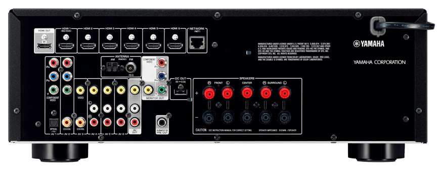 Yamaha RXV-477 H&aacute;zimozi erős&iacute;tő - fekete Audio-Video / Hifi / Multim&eacute;dia - H&aacute;zimozi - H&aacute;zimozi erős&iacute;tő - 279719