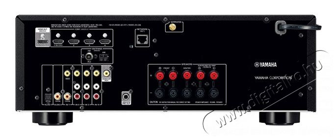 Yamaha RX-V481 5.1 csatornás házimozi erősítő - fekete Audio-Video / Hifi / Multimédia - Házimozi - Házimozi erősítő - 306075