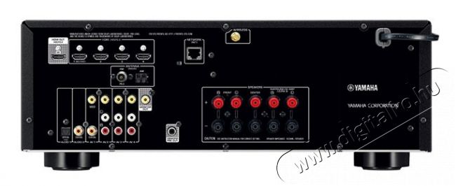 Yamaha RX-V481 5.1 csatornás házimozi erősítő - fekete Audio-Video / Hifi / Multimédia - Házimozi - Házimozi erősítő - 306075