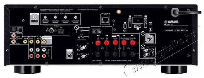 Yamaha RX-V483 5.1 csatornás AV erősítő - titán Audio-Video / Hifi / Multimédia - Házimozi - Házimozi erősítő - 323312