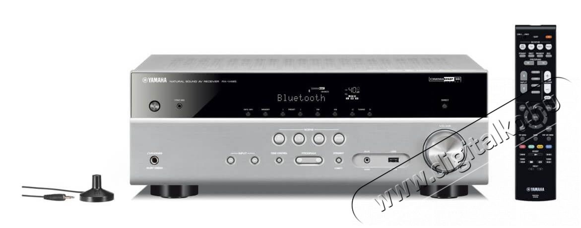 Yamaha RX-V485 TI 5.1 csatornás AV házimozi erősítő - titán Audio-Video / Hifi / Multimédia - Házimozi - Házimozi erősítő - 348233