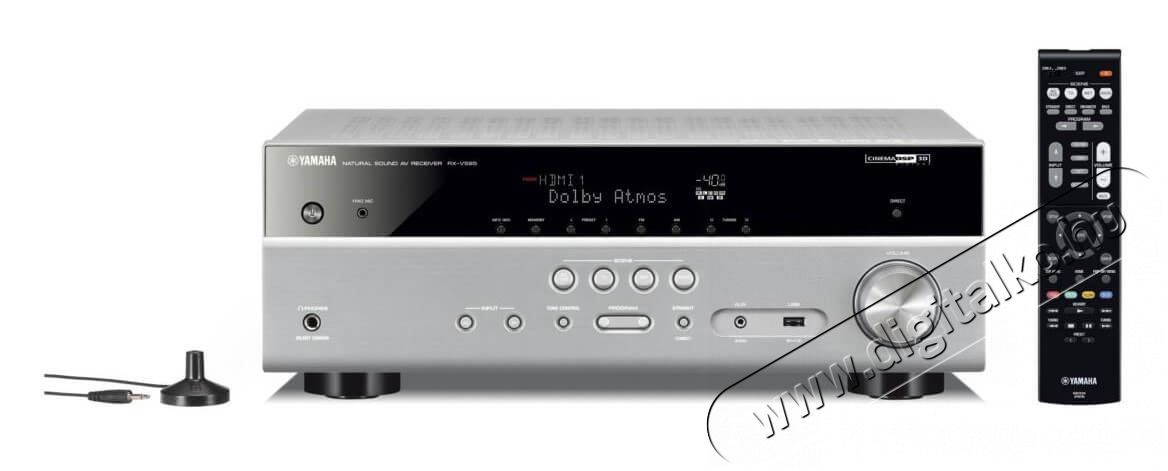 Yamaha RX-V585 TI 7.2 csatorn&aacute;s AV h&aacute;zimozi erős&iacute;tő - tit&aacute;n Audio-Video / Hifi / Multim&eacute;dia - H&aacute;zimozi - H&aacute;zimozi erős&iacute;tő - 348235