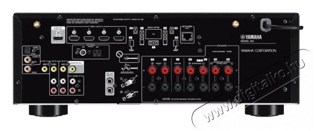 Yamaha RX-V585 TI 7.2 csatorn&aacute;s AV h&aacute;zimozi erős&iacute;tő - tit&aacute;n Audio-Video / Hifi / Multim&eacute;dia - H&aacute;zimozi - H&aacute;zimozi erős&iacute;tő - 348235