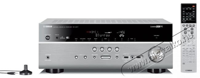Yamaha RXV-677 H&aacute;zimozi erős&iacute;tő - ez&uuml;st Audio-Video / Hifi / Multim&eacute;dia - H&aacute;zimozi - H&aacute;zimozi erős&iacute;tő - 279724