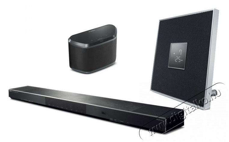 Yamaha YSP-1600 hangprojektor + WX-030 hangszóró + ISX-80 hangszóró - fekete Audio-Video / Hifi / Multimédia - Hangprojektor / soundbar - Mélyláda nélkül - 306081