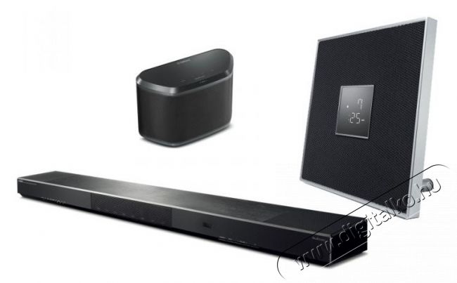 Yamaha YSP-1600 hangprojektor + WX-030 hangsz&oacute;r&oacute; + ISX-80 hangsz&oacute;r&oacute; - fekete Audio-Video / Hifi / Multim&eacute;dia - Hangprojektor / soundbar - M&eacute;lyl&aacute;da n&eacute;lk&uuml;l - 306081
