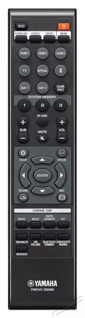 Yamaha YSP-2500 hangprojektor - fekete Audio-Video / Hifi / Multim&eacute;dia - Hangprojektor / soundbar - M&eacute;lyl&aacute;d&aacute;val - 279734