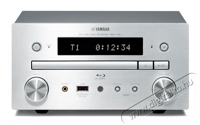 Yamaha BRX-750 hálózati Blu-Ray lejátszó beépített erősítővel - ezüst Audio-Video / Hifi / Multimédia - Hifi - Sztereó - CD / DVD / Multimédia lejátszós rádióerősítő - 307677