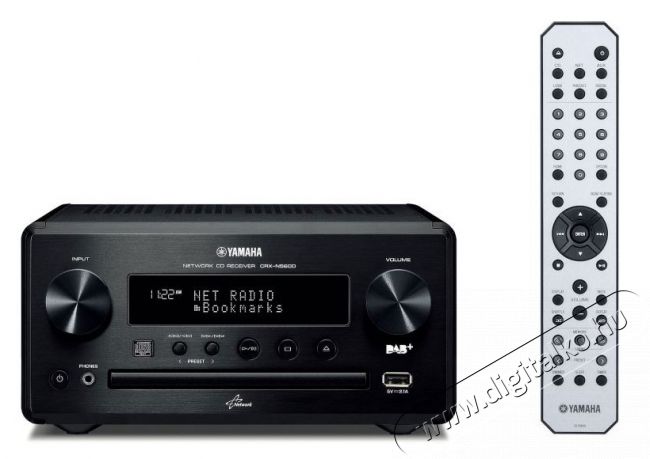 Yamaha CRX-N560D hálózati lejátszó beépített erősítővel - fekete Audio-Video / Hifi / Multimédia - Hifi - Sztereó - CD / DVD / Multimédia lejátszós rádióerősítő - 305279