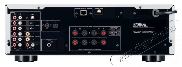 Yamaha R-N602SI ez&uuml;st sztere&oacute; h&aacute;l&oacute;zati r&aacute;di&oacute;erős&iacute;tő Audio-Video / Hifi / Multim&eacute;dia - Hifi - Sztere&oacute; - Sztere&oacute; erős&iacute;tő - 427038