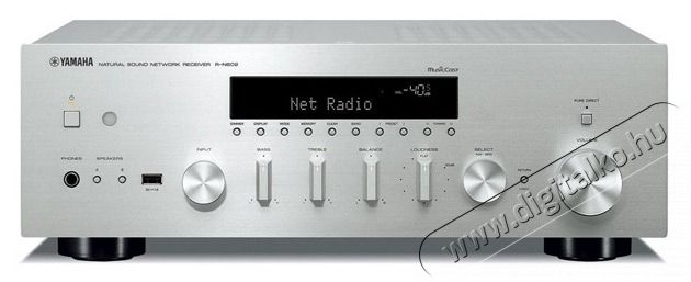 Yamaha R-N602SI ez&uuml;st sztere&oacute; h&aacute;l&oacute;zati r&aacute;di&oacute;erős&iacute;tő Audio-Video / Hifi / Multim&eacute;dia - Hifi - Sztere&oacute; - Sztere&oacute; erős&iacute;tő - 427038