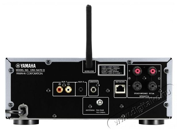 Yamaha MCR-N570D sztere&oacute; Bluetooth/h&aacute;l&oacute;zati/CD/USB/FM ez&uuml;st h&aacute;l&oacute;zati erős&iacute;tő &eacute;s polcsug&aacute;rz&oacute; szett Audio-Video / Hifi / Multim&eacute;dia - Hifi - Sztere&oacute; - &Ouml;ssze&aacute;ll&iacute;tott hifi szett - 442515