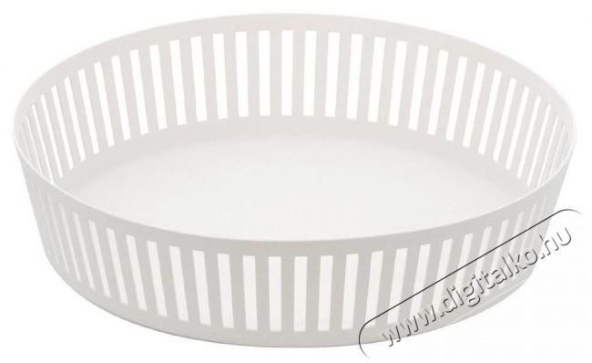 YAMAZAKI 3813 Tower Gyümölcstál, széles, fehér Konyhai termékek - Edény - Ételtároló - 528368