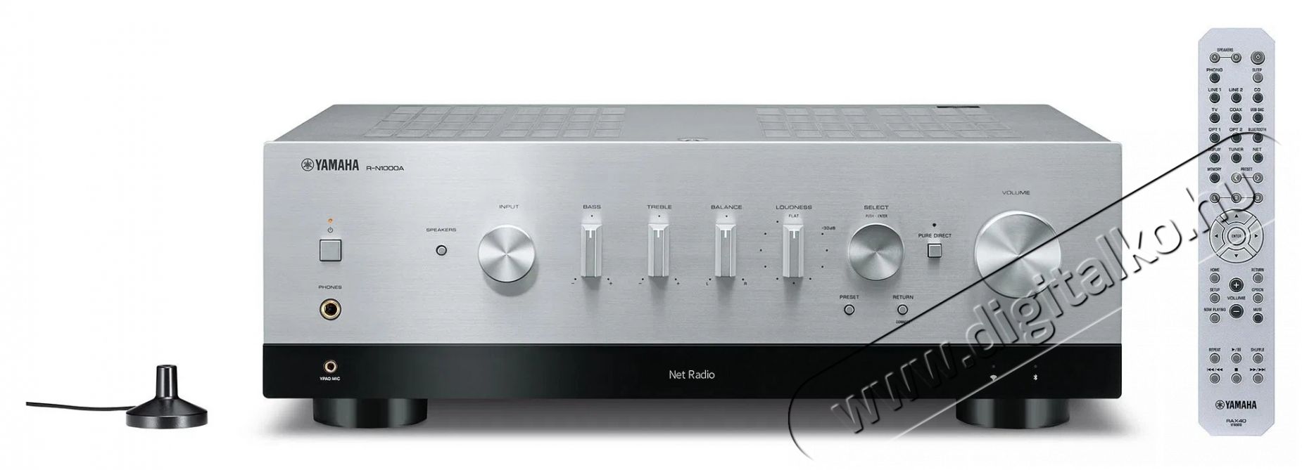Yamaha R-N1000A SILVER Audio-Video / Hifi / Multim&eacute;dia - Hifi - Sztere&oacute; - CD / DVD / Multim&eacute;dia lej&aacute;tsz&oacute;s r&aacute;di&oacute;erős&iacute;tő - 530403