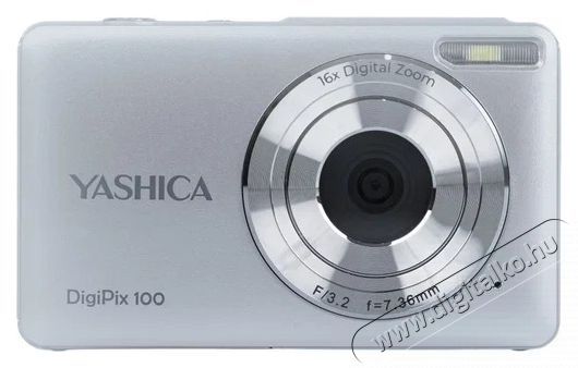 YASHICA DigiPix 100 Silver F&eacute;nyk&eacute;pezőg&eacute;p / kamera - Kompakt f&eacute;nyk&eacute;pezőg&eacute;p - Norm&aacute;l tud&aacute;s&uacute; kompakt - 538061