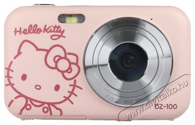 YASHICA Hello Kitty Digital Camera DZ-100 Pink F&eacute;nyk&eacute;pezőg&eacute;p / kamera - Kompakt f&eacute;nyk&eacute;pezőg&eacute;p - Norm&aacute;l tud&aacute;s&uacute; kompakt - 538067