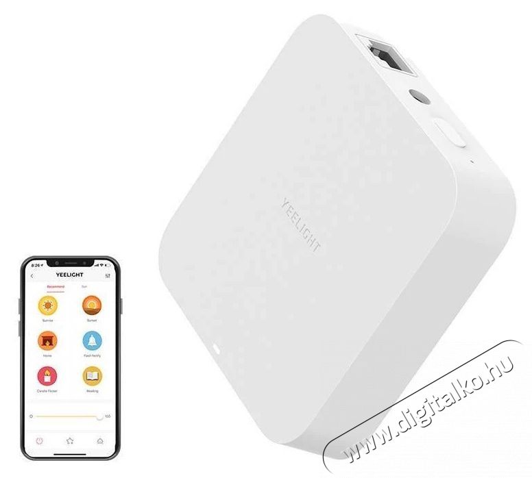 Yeelight Gateway H&aacute;ztart&aacute;s / Otthon / K&uuml;lt&eacute;r - Okos otthon - Kieg&eacute;sz&iacute;tő - 508253