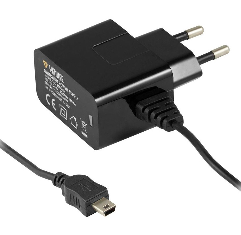 Yenkee YAC 2006 MN mini USB töltő Mobil / Kommunikáció / Smart - Mobiltelefon kiegészítő / tok - Hálózati-, autós töltő - 287771